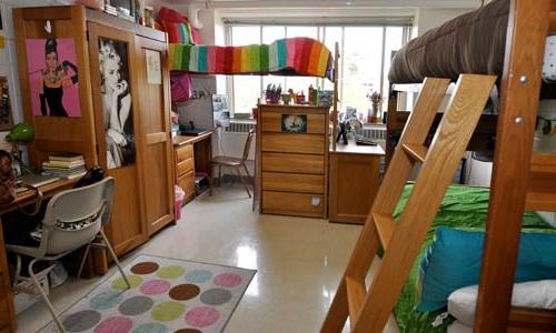 Photo of Bergstrom Hall dorm room